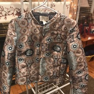 Multi pattern jacket